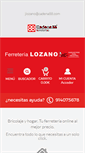 Mobile Screenshot of ferreterialozano.es
