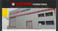 Desktop Screenshot of ferreterialozano.com